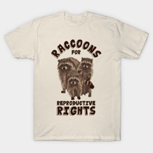 Raccoons For Reproductive Rights T-Shirt